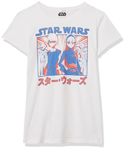 T-shirt STAR WARS Visions Twins fille anti-irritation en coton doux et résistant