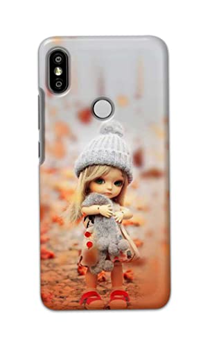 Image of PRINTFIDAA Doll Cute Girl Amazing Beauty Little Kid Child Playing Hard Back Cover for Redmi Y2 / Redmi S2 Back Cover -(P6) KAT1001
