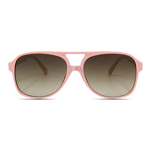 Image of Freckles Mark Vintage Retro 70s Sunglasses for Women Men Classic Large Square Aviator Trendy Glasses