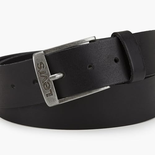 Levi's New Duncan, Cinturón Unisex adulto, Negro (Regular Black), 105 - imagen 3