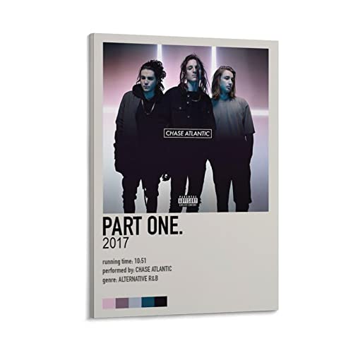 Poster Chase Atlantic Part One 2017 pour habiller un mur vide avec style cadre unique
