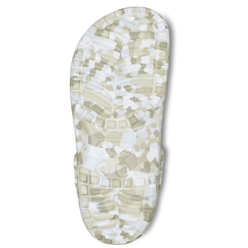 Image of Crocs Womens Classic Marbled Tie-dye Clogs