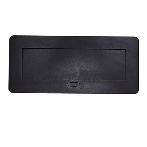Prise pop up de table encastrable bloc multiprise bureau IP40 noir avec LED