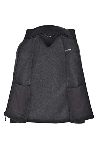 Swiss Alps Kids Boy's Full Zip Polar Fleece Jacket, Ultra Soft, Warm, Comfortable Fabric With Zippered Hand Pockets - Charcoal Heather, Size 18 #TOP3