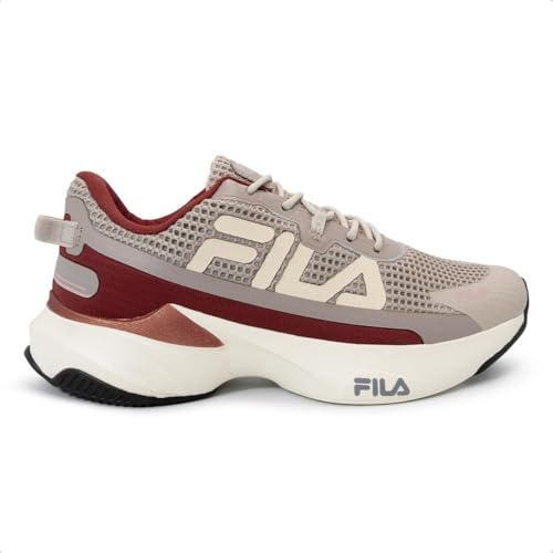 Tênis Fila Feminino Recovery Corrida Ctnho Clr/mrrm Avmlhd/bege Claro-51j728x-7175-40