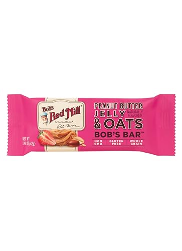 Bob's Red Mill Peanut Butter Jelly & Oats Snack Bar, 5 bars - image 2
