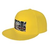 Taille : taille unique réglable circonférence : 57-60 cm, hauteur du bonnet : 13 cm, longueur du bord : 7 cm