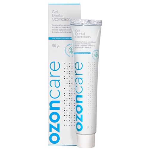 Gel Dental Ozonizado Vegano Sem Flúor E Sem Parabenos 90g - Ozoncare