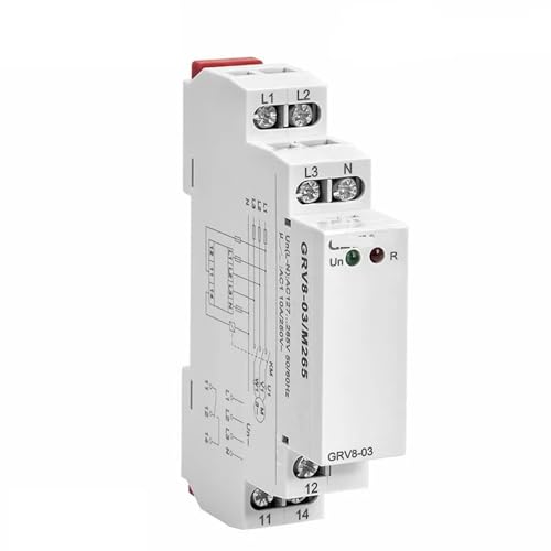 Relais de tension GRV8-03 pour la protection électrique des pompes triphasées