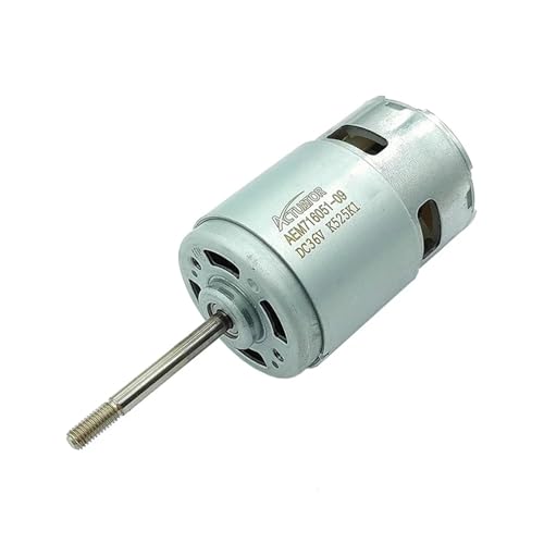 Moteur 775 DC 12V 24V à arbre à vis et roulement à billes avant pour outillage