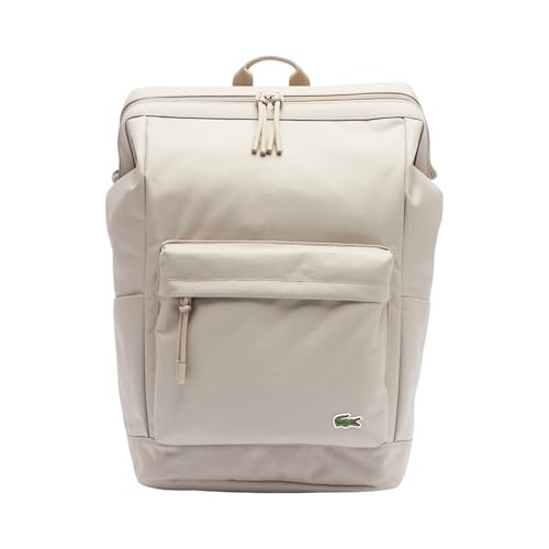 Lacoste Mochila retangular Neocroc, Caju assado, One Size, Mochila retangular Neocroc