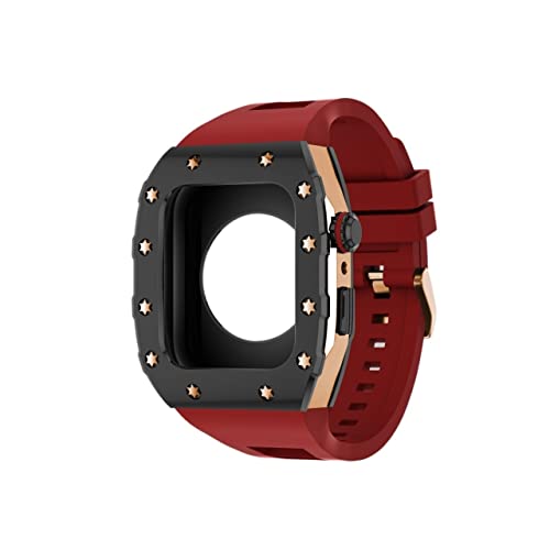 Bracelet en caoutchouc souple iWatch 44mm pour le sport et le quotidien