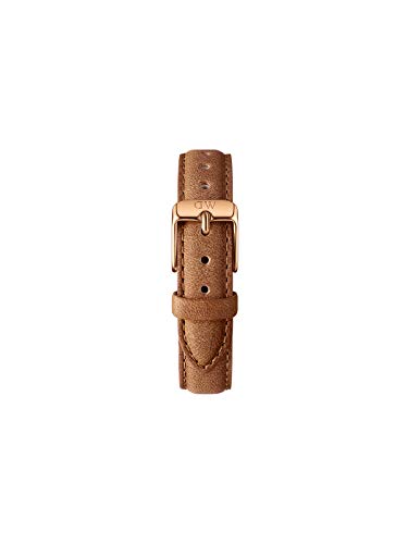 Daniel Wellington Petite Durham, Hellbraun/Roségold Uhrenarmband, 14mm, Leder, für Damen – Bild 3