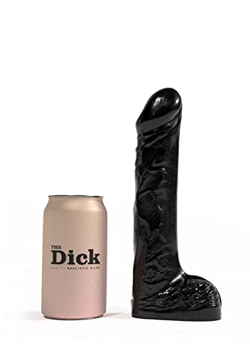 THE DICK Lorenzo Black dildo negro de diseño para bienestar íntimo
