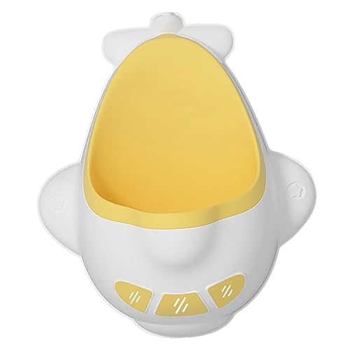 QUMIIRITY 男の子用トレーニング小便器 壁掛け式 飛行機デザイン 幼児用スド