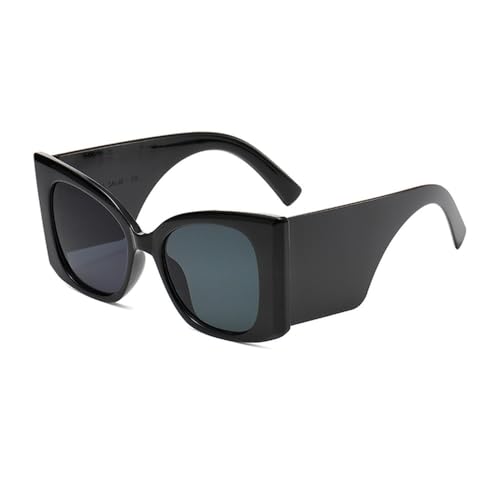 Lunettes œil de chat vintage pour femmes au style surdimensionné rétro