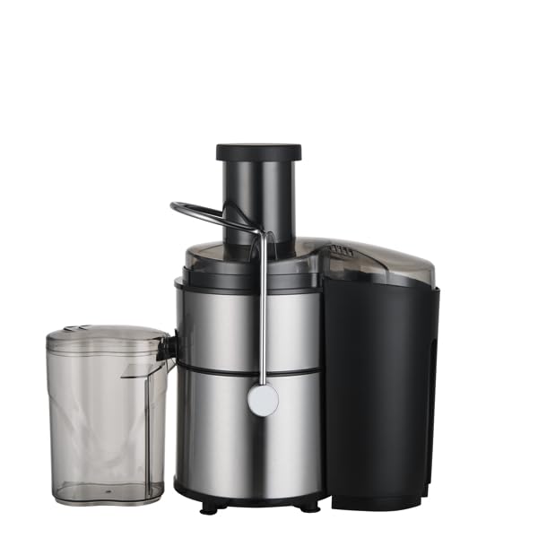 EMILOREY 900W Juicer Machine, Multi-function Electric Stainless Steel 304 Centrifugal Juicer with 3 Inch Feed Chute, Dual Speeds Home Use Juice Maker for Fruits and Veggies, BPA-Free, Easy to Clean