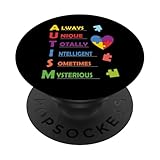 Photo Gallery autism awareness autism acronym and puzzle piece popsockets popgrip adesivo Photo Gallery autism awareness autism acronym and puzzle piece popsockets popgrip adesivo