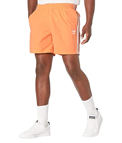 adidas 3-Stripes Swim Shorts Hazy Orange 2XL