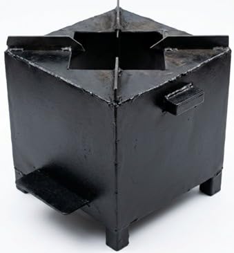 10" Rocket Wood Stove Without Fan
