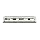 Casio Casiotone CT-S1WE Piano-Keyboard mit 61 anschlagdynamischen Tasten, 61 Sounds, weiß
