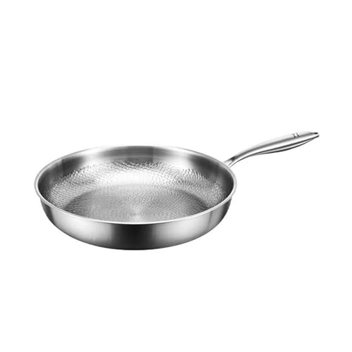 LUOFENG Utensilios de cocina de liberación segura con revestimiento seguro, diseño de 3 capas para un calentamiento rápido y varias compatibilidades con estufas