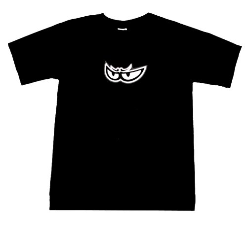 Weiva LED Leucht T-Shirt Motiv Augen, Größe XXL Cover