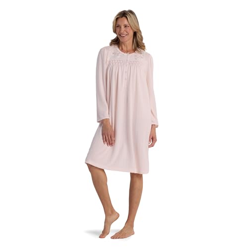 Miss Elaine Women's Nightgown, Honeycomb Knit Gown...