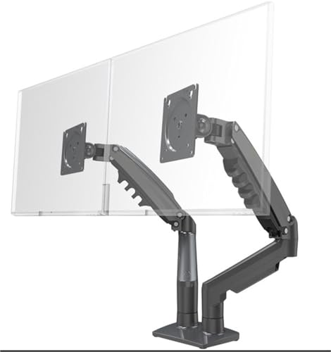 Support de moniteur à double bras F160 articulé pour deux écrans 17-30 pouces