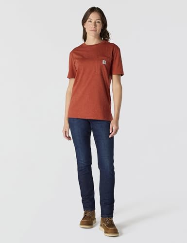 Image of Carhartt Women's Iconic WK87 Pocket T-Shirt Closeout