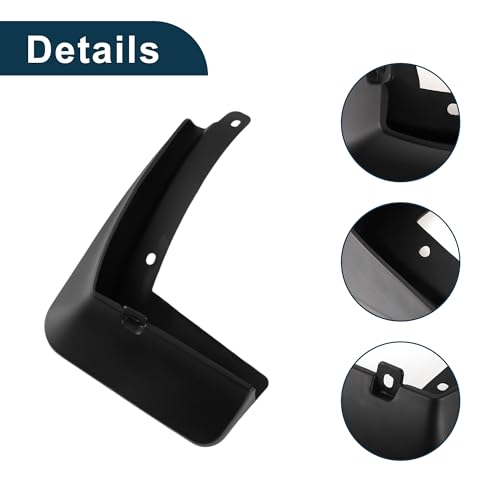 Image of Mud Flaps Splash Guards for Volkswagen Phideon 2016-2019 W /Mount Accessories Mud Guards Front and Rear 1 Set