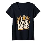 Photo Gallery donna amo la birra brewing wheat ale passion maglietta con collo a v Photo Gallery donna amo la birra brewing wheat ale passion maglietta con collo a v