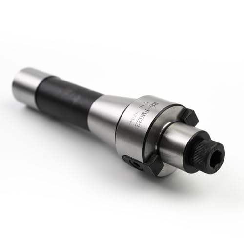 Image of R8 Face Mill, 400R 50MM 90 Face Mill Arbor, R8 FMB22 7 /16-20UNF Thread Shank, 10Pcs APMT1604 Carbide Inserts and T15 Wrench (50-4T)