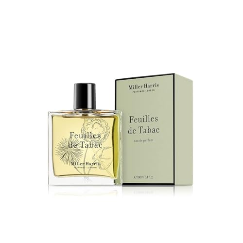 MILLER HARRIS Feuilles de Tabac Eau de Parfum Homme, 100 ml