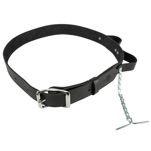 Klein Tools 5207M Electrician's Leather Tool Belt, Medium by KLEIN TOOLS - Used condition - US$15.91