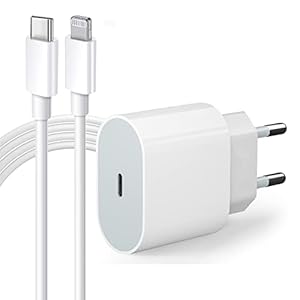iPhone Schnellladegerät mit Schnellladekabel iPhone, 20W iPhone Ladegerät mit iPhone Ladekabel 1M,iPhone Ladekabel mit…