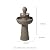 Puulye 37.80” H Outdoor Water Fountain Made with Eco-Friendly Recyclable Materials, Polyethylene Cascading Waterfall Water Fountain Outdoor, Garden Decor with LED Light for Patio, Backyard (Andesite)