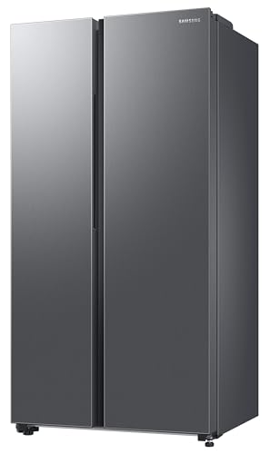 Samsung 653 L, 3 Star, Frost Free, Double Door, Convertible 5-in-1 Digital Inverter, Side By Side AI Enabled Smart Refrigerator with WiFi (RS76CG8003S9HL, Silver, Refined Inox) 9 31u8En8J7wL
