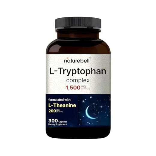 NatureBell L-Tryptophan + L-Theanine Calm Formula