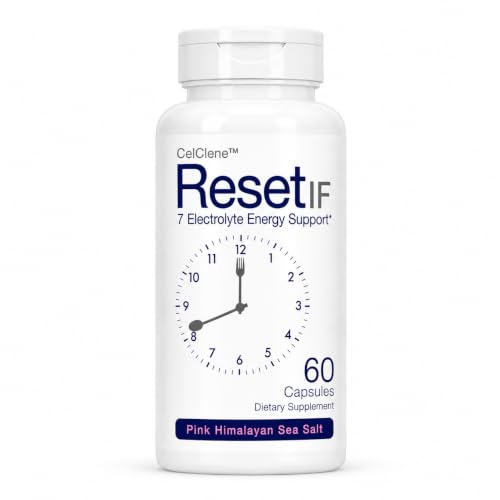 ResetIF 7 Electrolytes Methyl B12 & Methly Folate Green Tea & Green Coffee Extracts B Complex Zinc 72 Trace Minerals