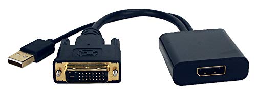 DVI to DisplayPort Active Video Converter - Black