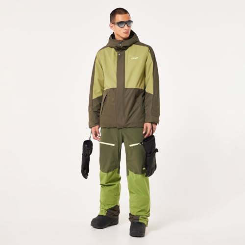 Image of Oakley Mens Range Recycled Jacket 2.0, New Dark Brush
