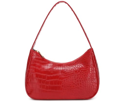 Image of CYHTWSDJ Shoulder Bags for Women, Cute Hobo Tote Handbag Mini Clutch Purse with Zipper Closure