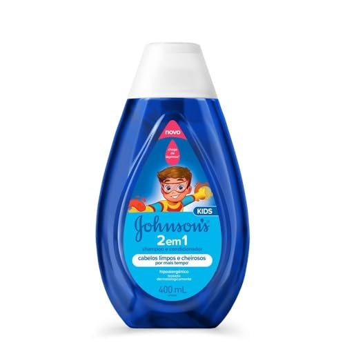 Johnson's Shampoo e Condicionador Infantil 2 em 1, 400ml Johnson's Shampoo e Condicionador Infantil 2 em 1, 400ml