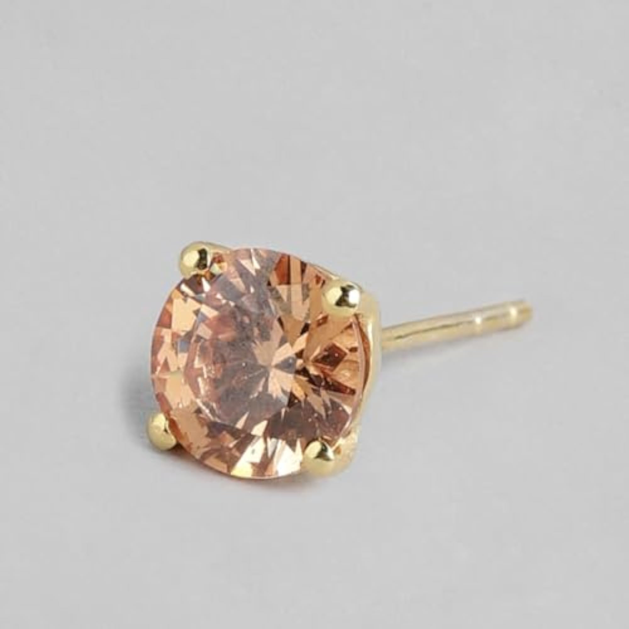 925 Sterling Silver Solitaire Stud Earrings Gift for Girls