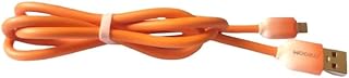 Fast Charging Data Cable 3A USB-A to Micro USB/Type-C/Lightning – 1 Meter Braided Cable, High-Speed Charging & Data Transfer (2, Micro-USB Orange)