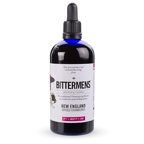 Bittermens New England Spiced Cranberry Bitters, 5oz…