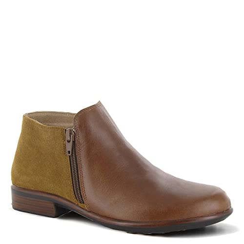 NAOT Footwear Women's Helm Ankle Bootie with Cork Footbed and Arch