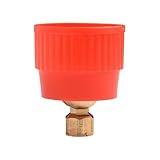 Getdoublerich Winddichte landwirtschaftliche Sprinklerdüse mit rotem Hut-Design, Kupfer-Aluminium-Konstruktion, Hochdruck-verstellbare Gartenbewässerung für Bauernhof, Gartenbau und Autowäsche