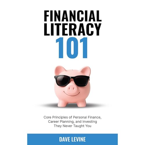 Financial Literacy 101 Audiolibro Por Dave Levine arte de portada